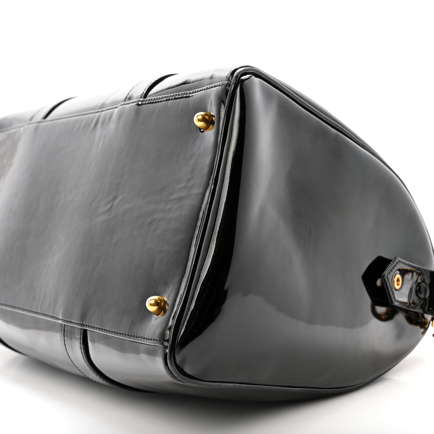 Chanel Patent Timeless CC Duffel Bag Black 10 of 15
