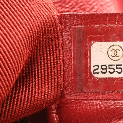 Chanel Aged Smooth Calfskin Quilted Medium Gabrielle Logo Hobo Red 7 of 10