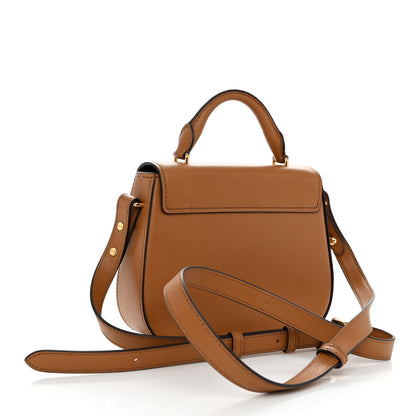 Marc Jacobs Calfskin Mini Rider Top Handle Brown 3 of 9