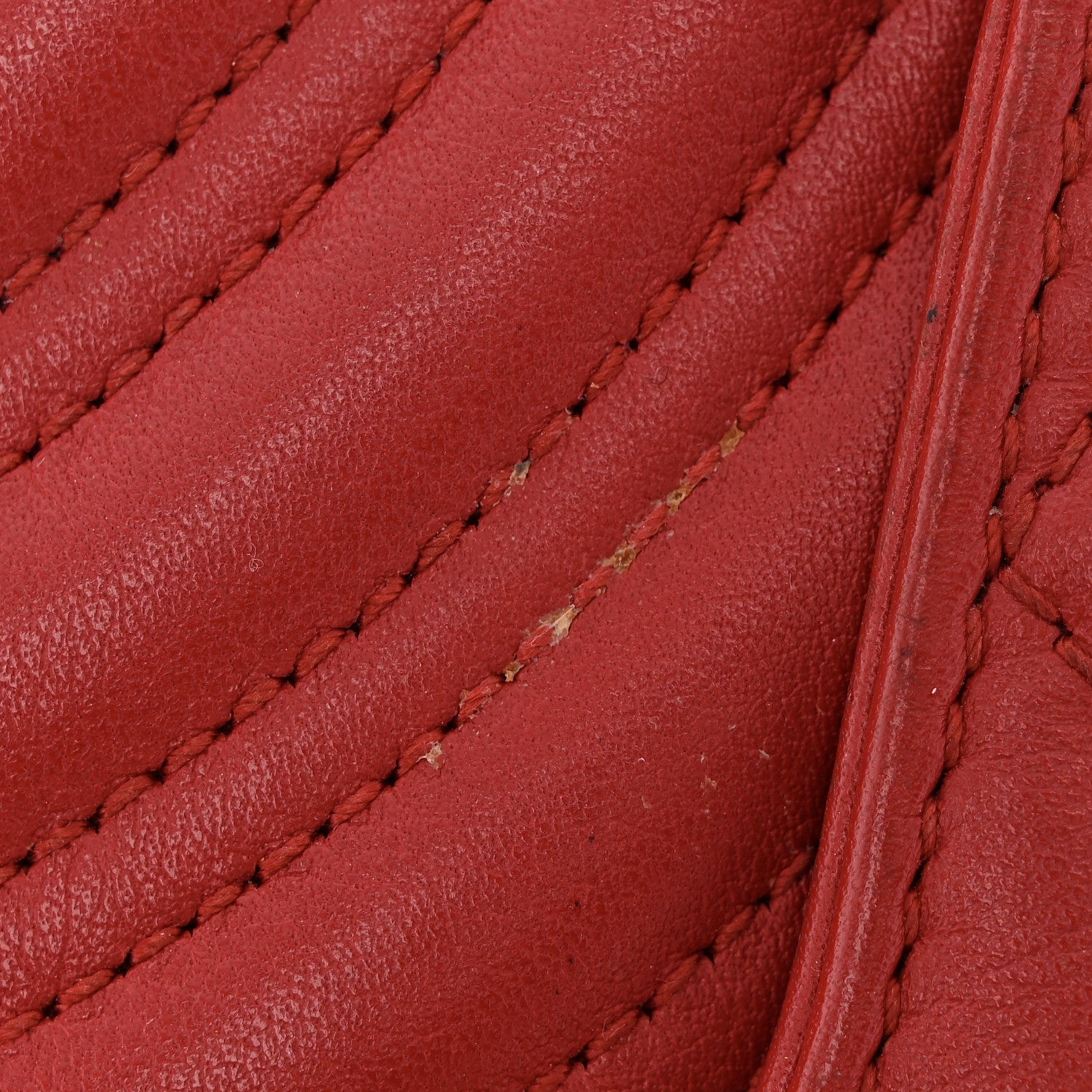 Gucci Calfskin Matelasse Small GG Marmont Shoulder Bag Hibiscus Red 17 of 17