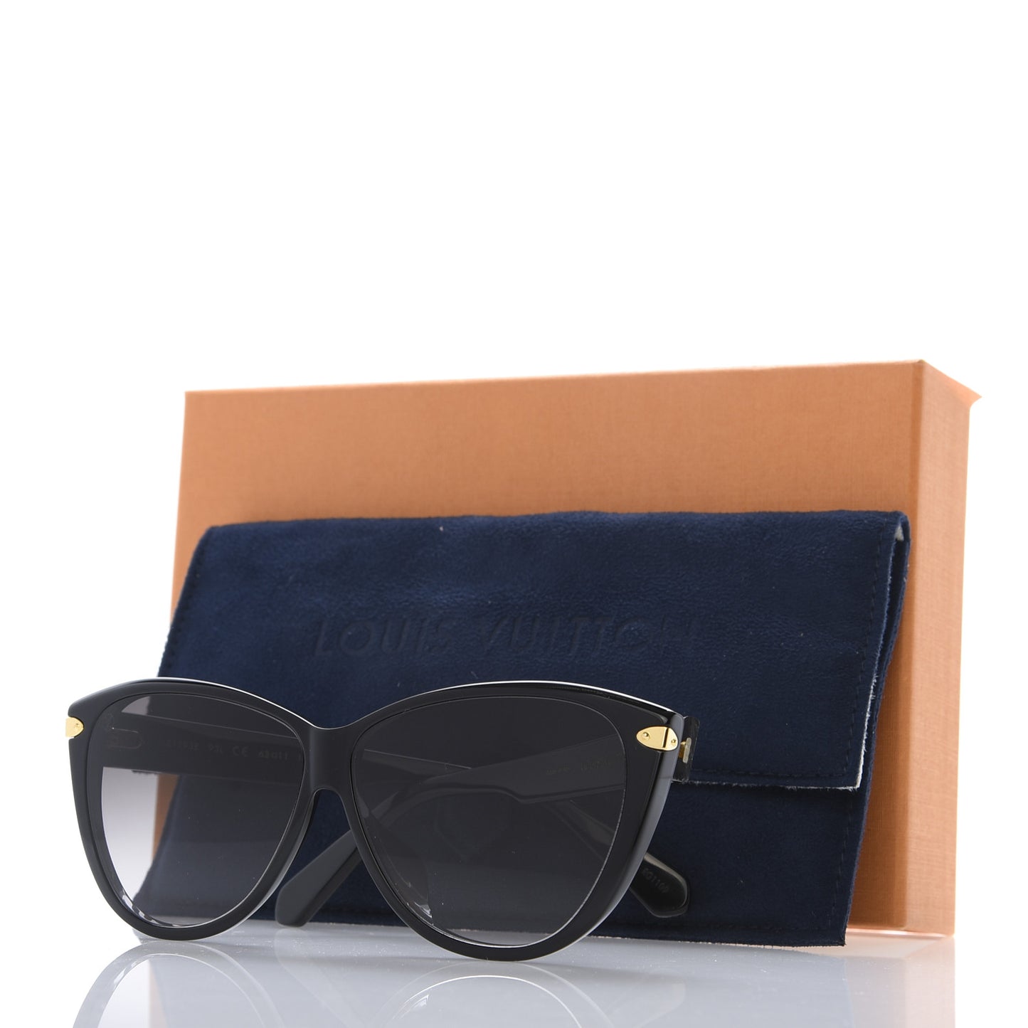 Acetate Blue Velvet Sunglasses Z1293E Black