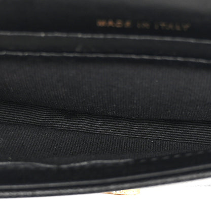Chanel Caviar Quilted Boy Phone Holder Wallet On Chain Black 5 of 12