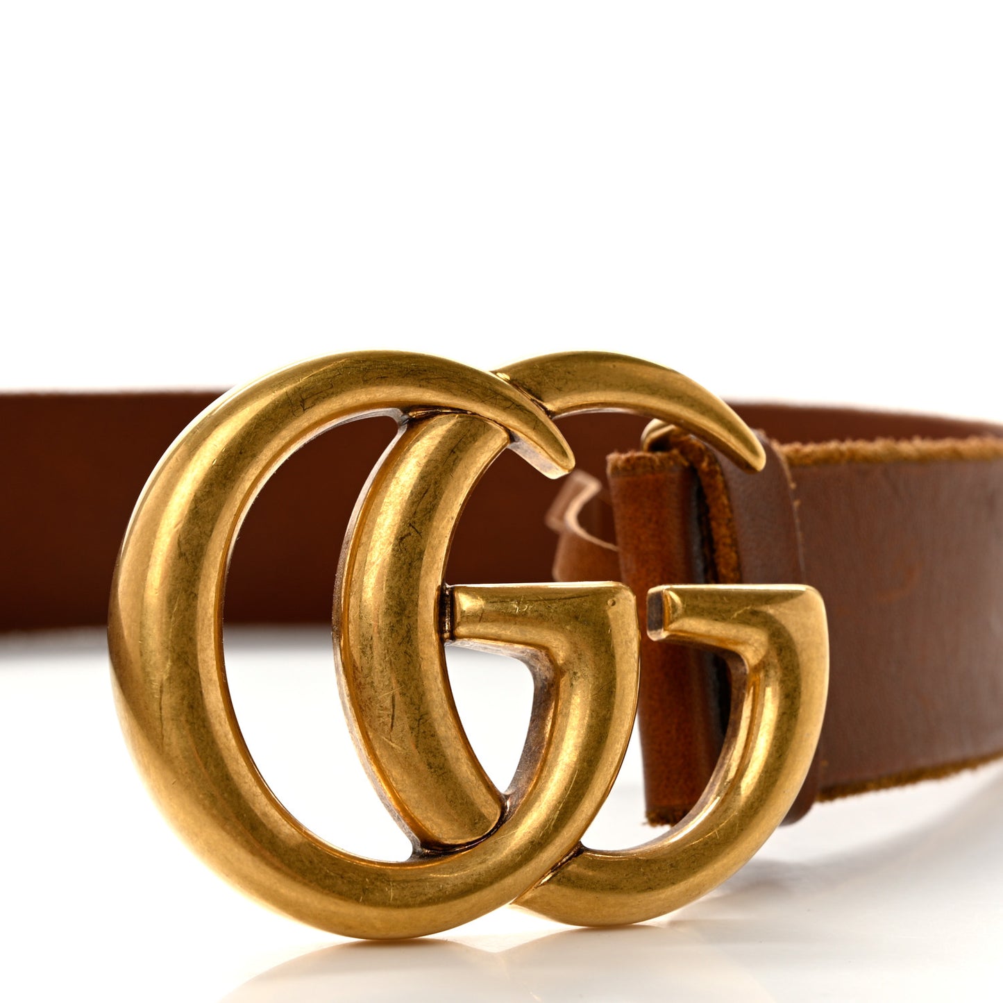 Faded Calfskin Double G 40mm Belt 70 28 Cuir
