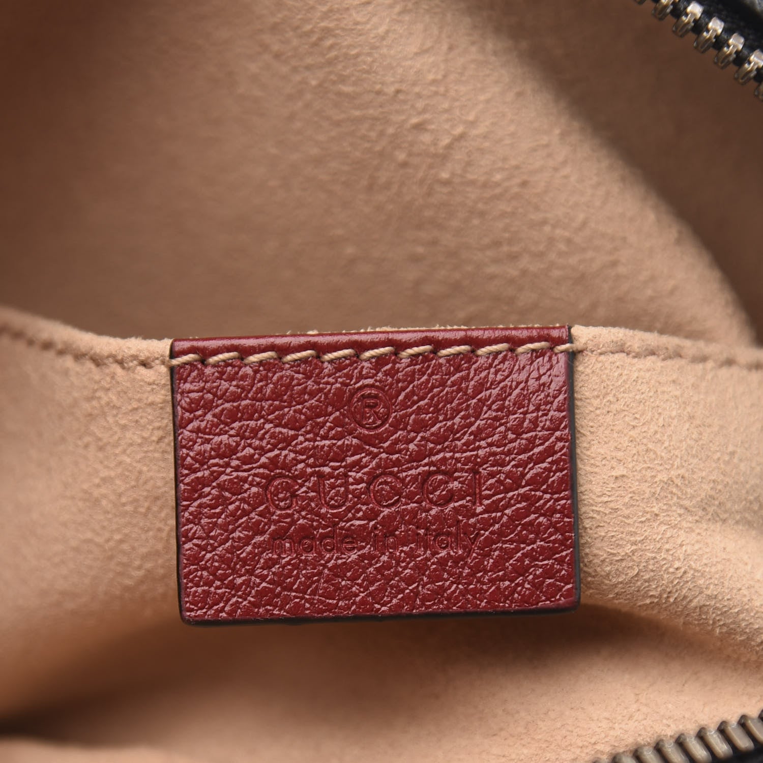 Gucci Azalea Calfskin Matelasse Diagonal Torchon GG Marmont Belt Bag 75 30 Black Romantic Cerise 5 of 11