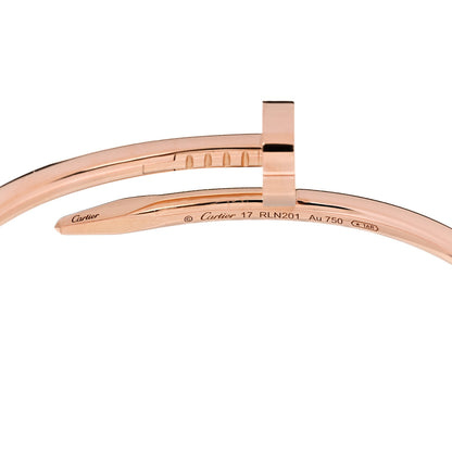 Cartier 18K Pink Gold Juste Un Clou Bracelet 17 3 of 3