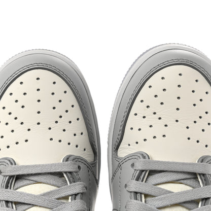 Christian Dior X NIKE AIR JORDAN Calfskin Mens Oblique Low Sneakers 39 Beige White 11 of 17