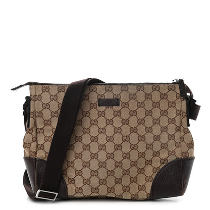 Gucci Monogram Joy Messenger Bag Dark Brown 1 of 9