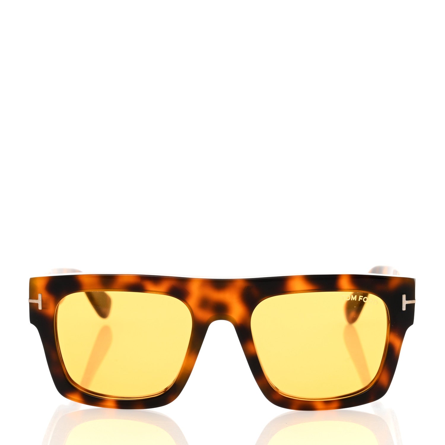 Tom Ford Fausto Sunglasses TF711 Tortoise 2 of 8