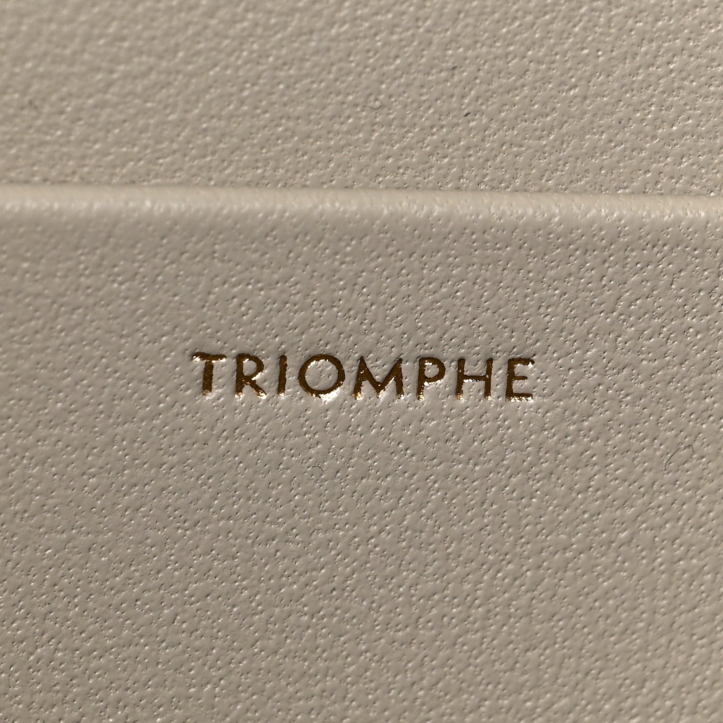 Shiny Calfskin Medium Triomphe Trench