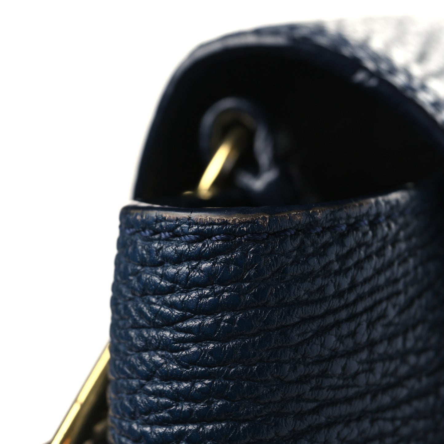 Textured Calfskin Medium Pashli Satchel Ink