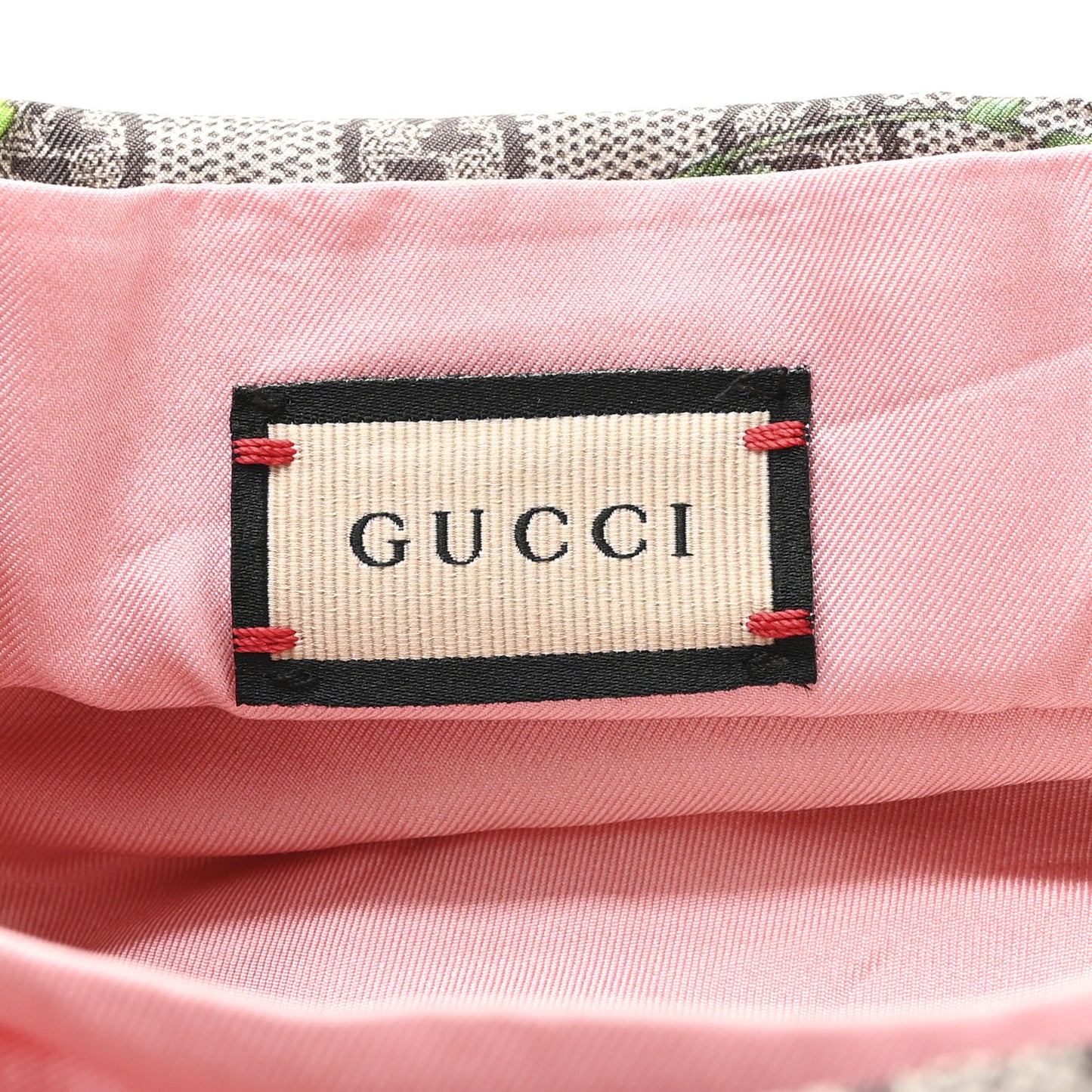 Silk Monogram Flora Print Headband M Pink