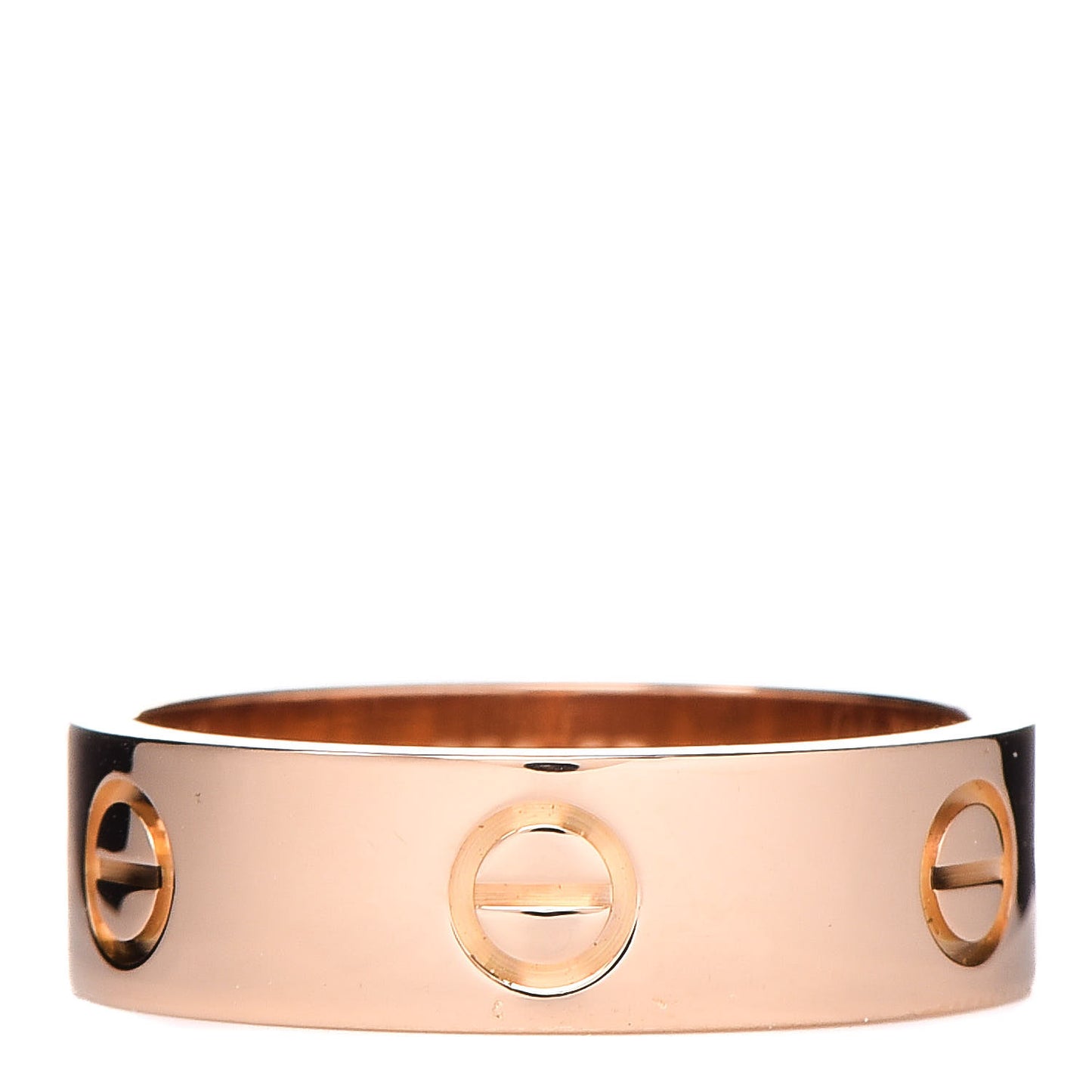 18K Pink Gold 5.5mm LOVE Ring 57 8