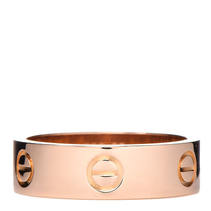 Cartier 18K Pink Gold 5.5mm LOVE Ring 57 8 1 of 4