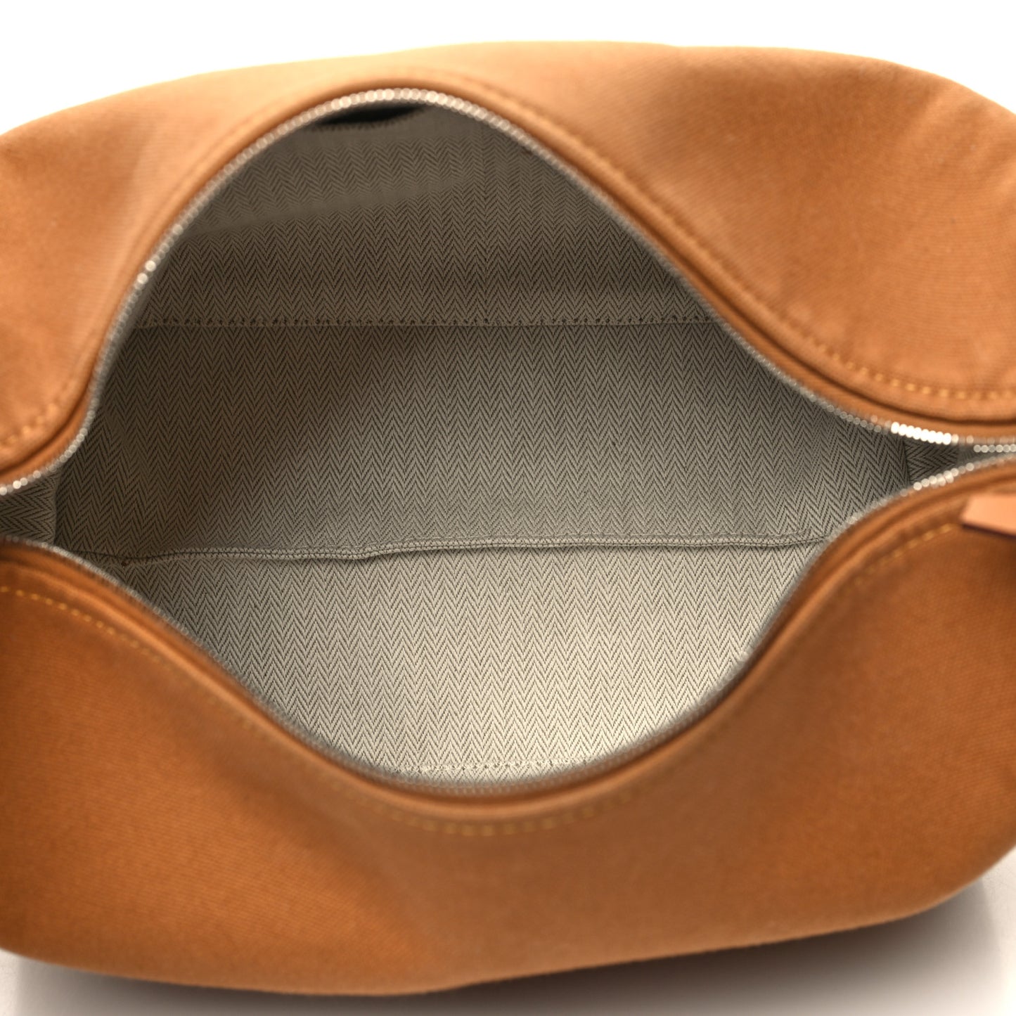 Canvas Large Bride-A-Brac Pouch Ocre