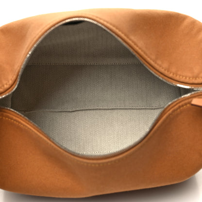 Hermes Canvas Large Bride-A-Brac Pouch Ocre 5 of 12