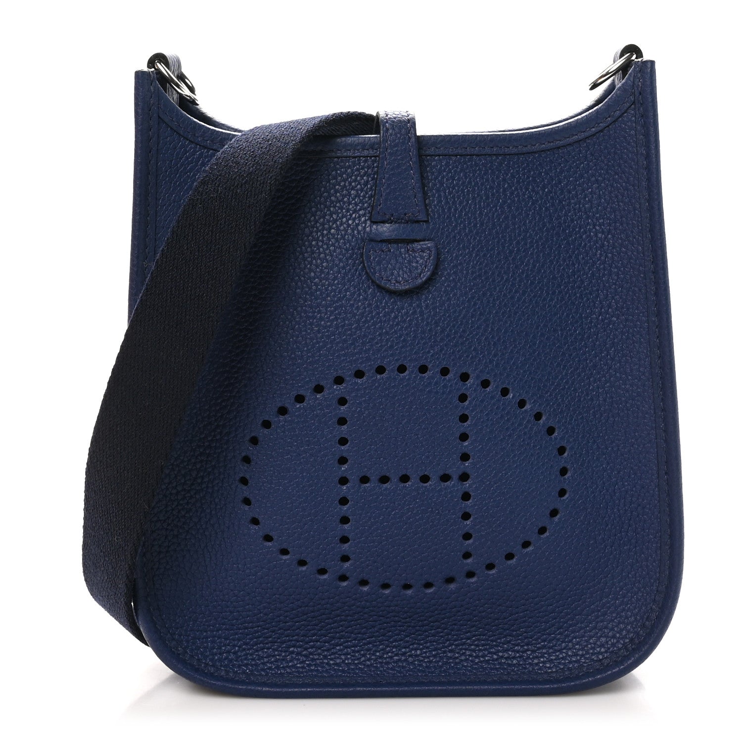 Hermes Taurillon Maurice Amazone Evelyne TPM Blue Saphir Blue Indigo 1 of 11