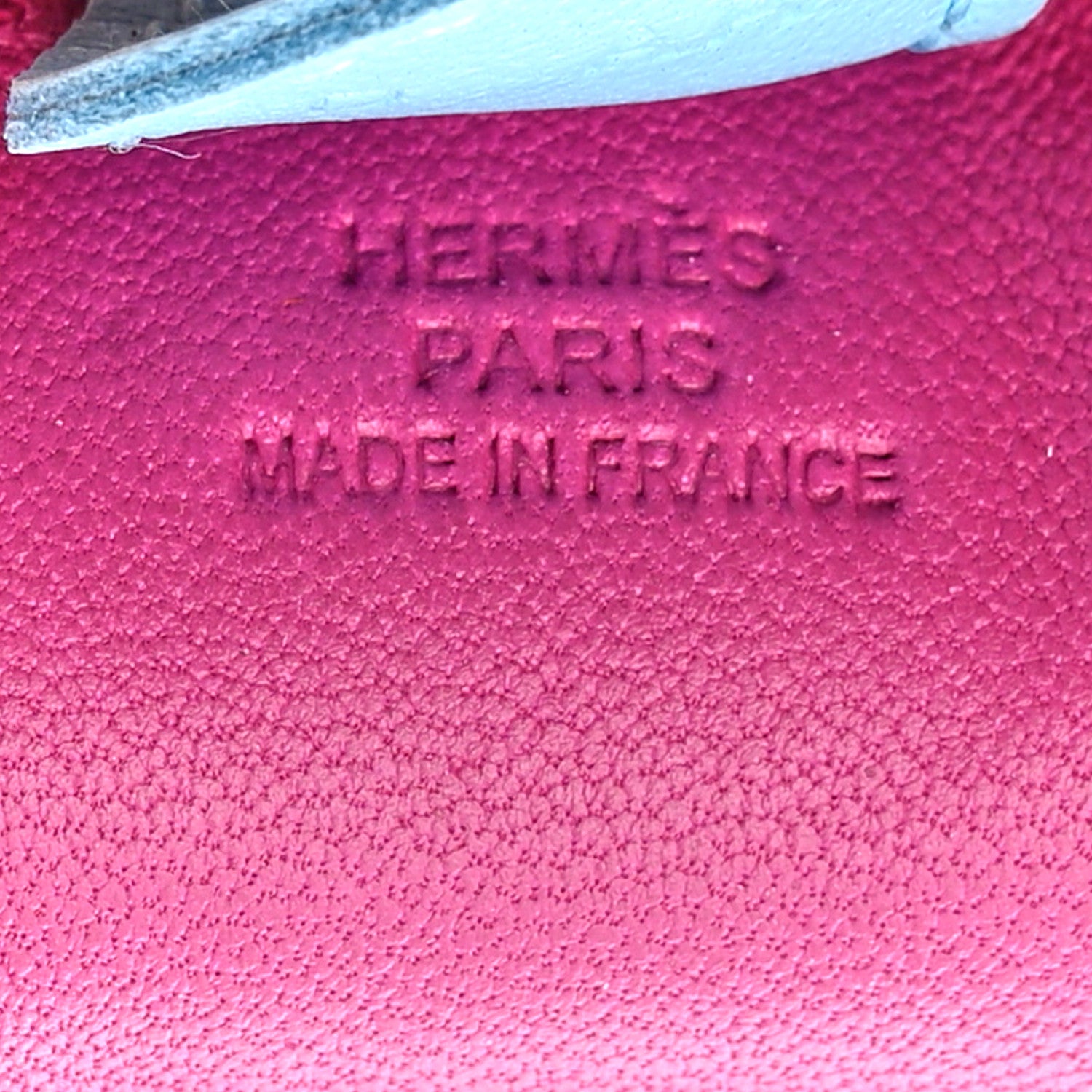 Hermes Milo Lambskin Grigri Rodeo Horse Bag Charm PM Rose Pourpre Cornaline Celeste 3 of 4