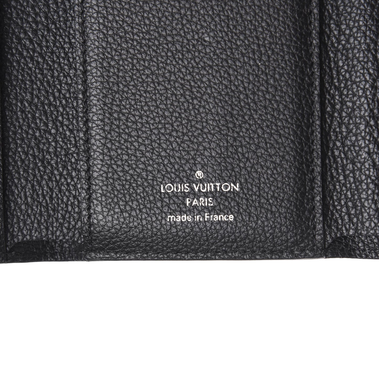Soft Calfskin My LockMe Compact Wallet Black