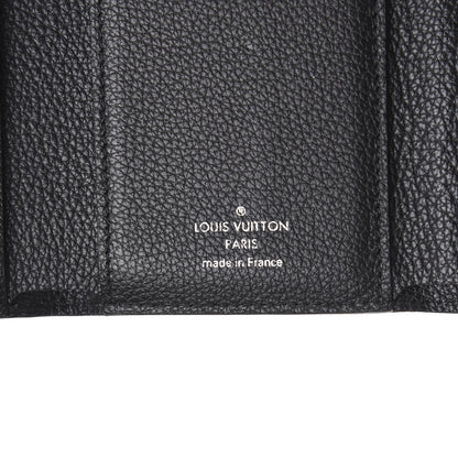 Louis Vuitton Soft Calfskin My LockMe Compact Wallet Black 5 of 8