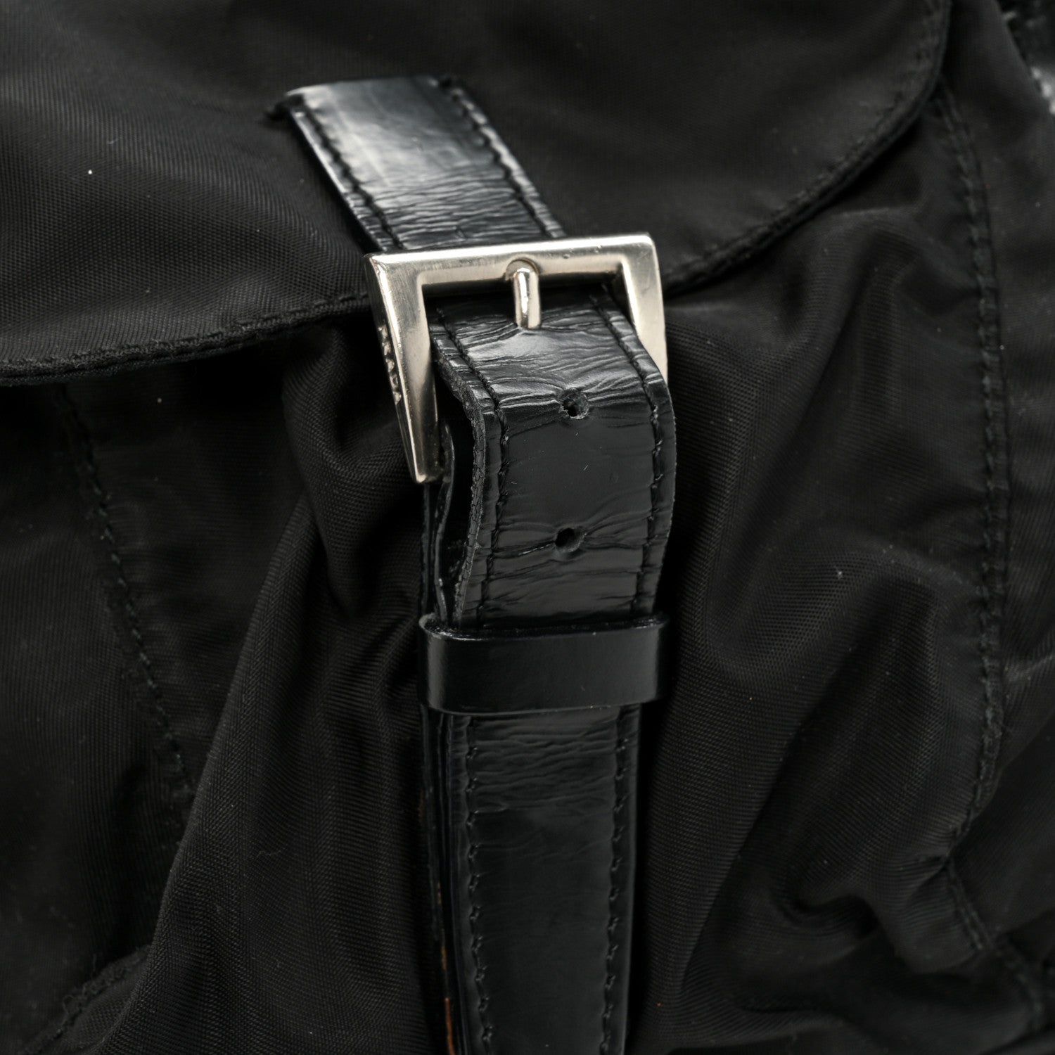 Prada Tessuto Nylon Vela Small Backpack Black 11 of 12