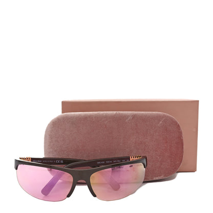 Miu Miu Acetate Mirror Miu Nocturne SMU A02 Sunglasses Cocoa Pink 7 of 7