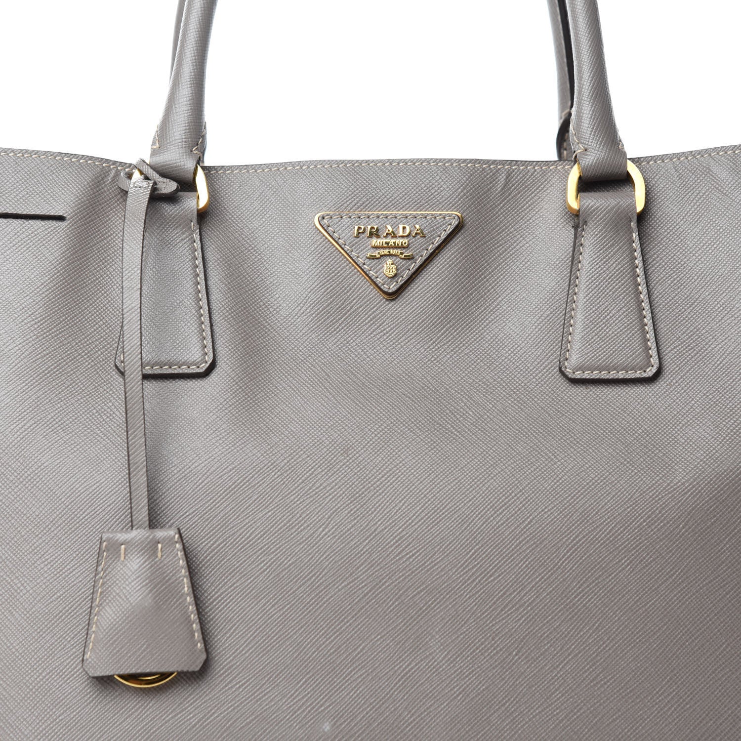 Prada Saffiano Lux Large Tote Argilla 15 of 15