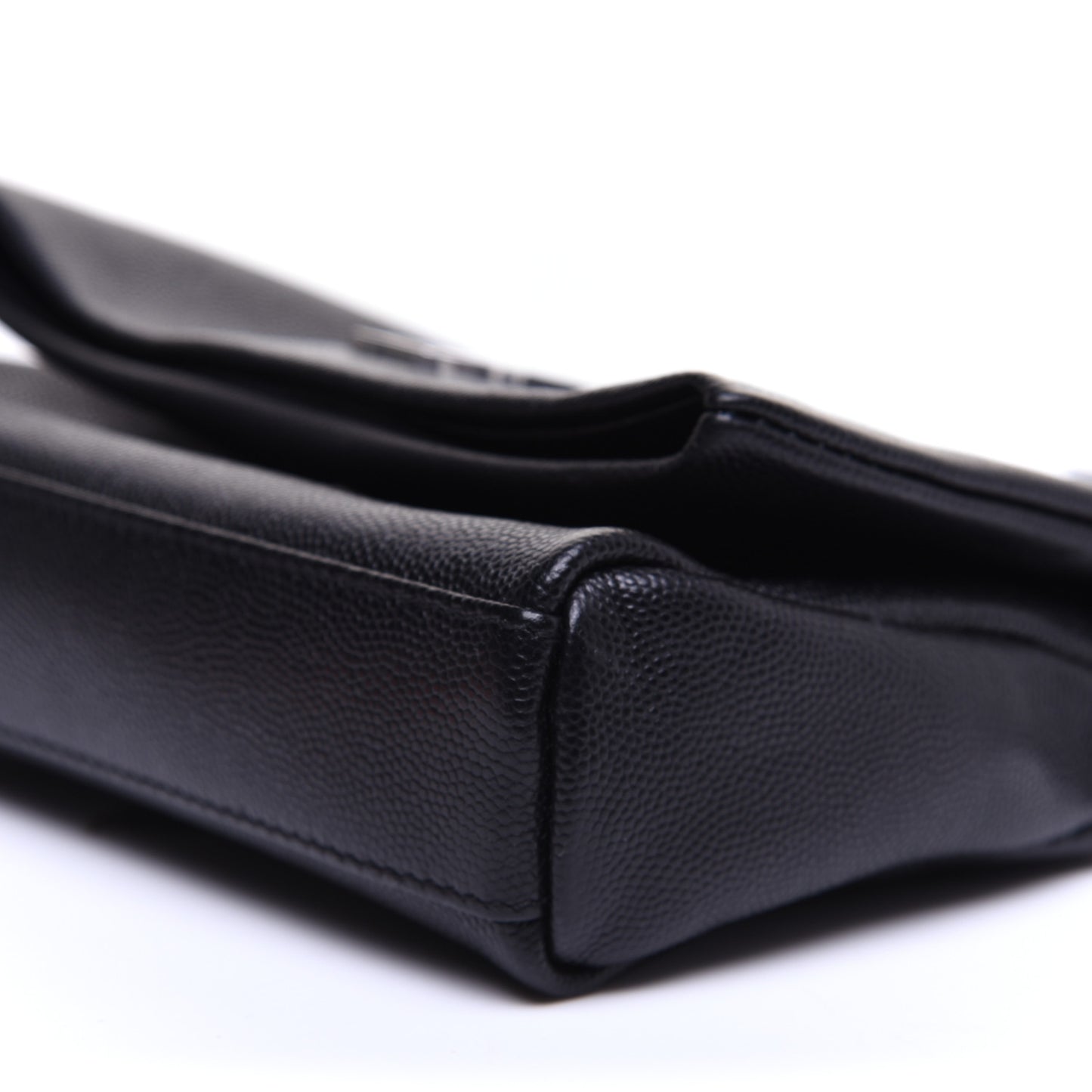 Grain De Poudre Monogram Toy West Hollywood Fold-Over Bag Black