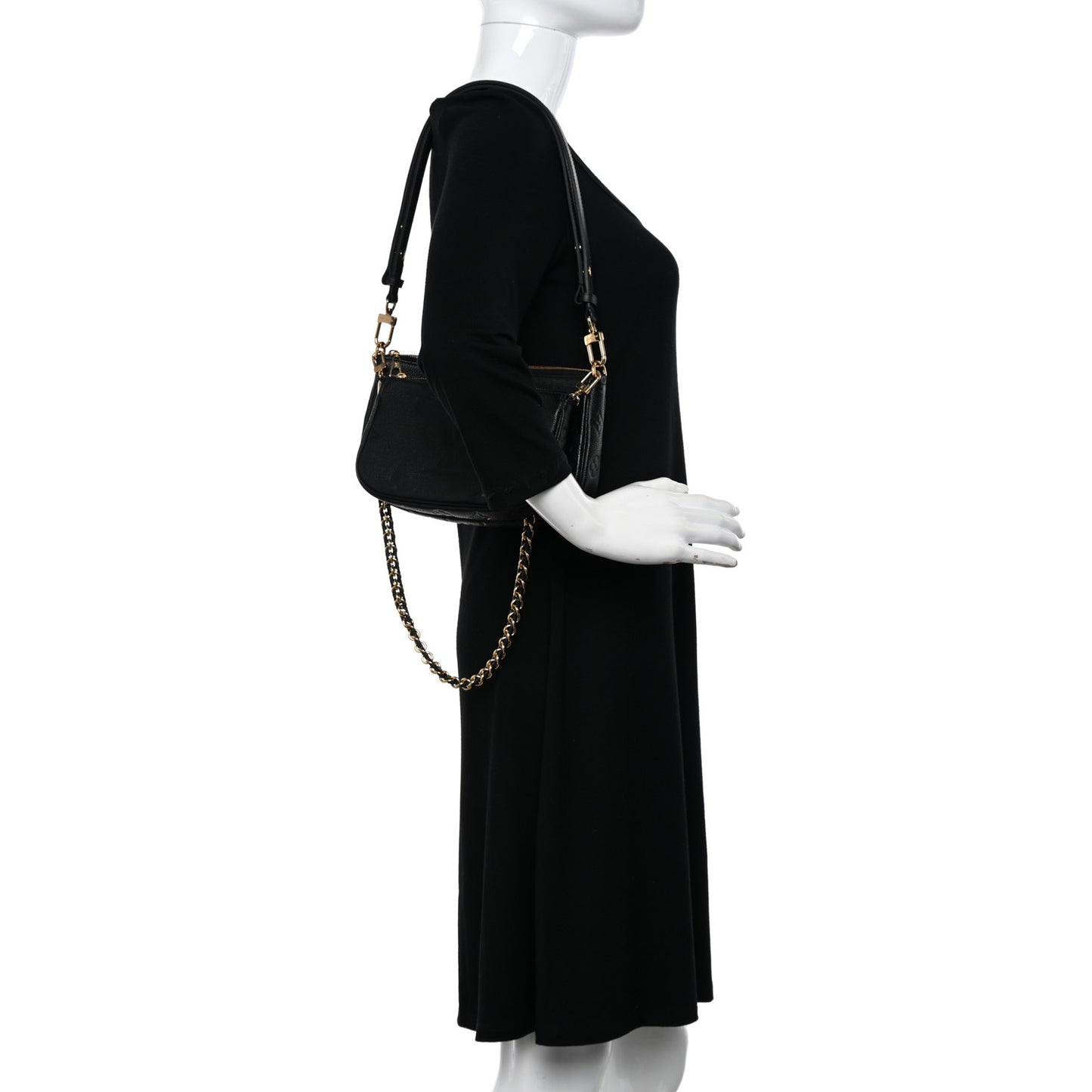 Empreinte Monogram Giant Wild At Heart Multi Pochette Accessories Black