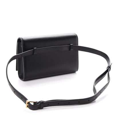 Saint Laurent Smooth Calfskin Monogram Kate Belt Bag Black 3 of 9