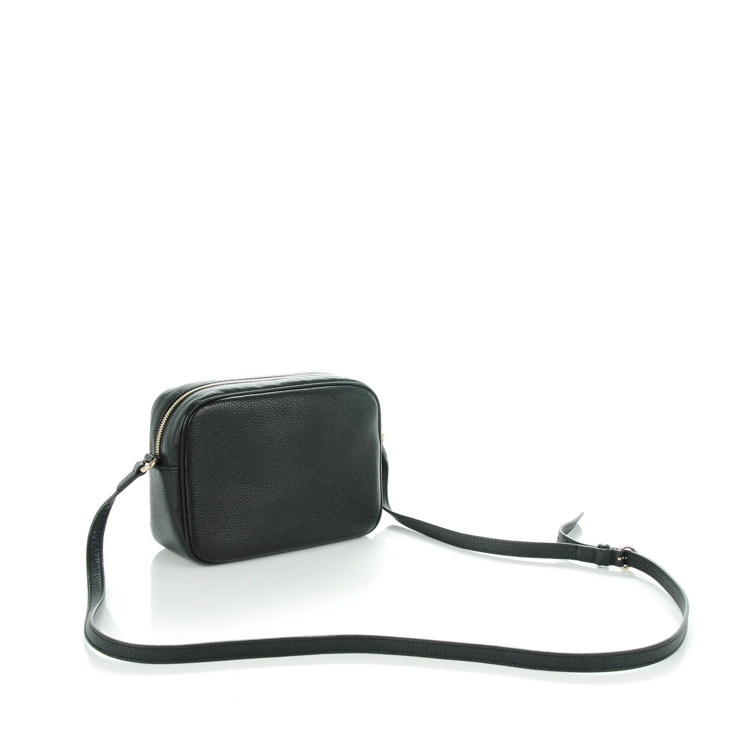 Gucci Pebbled Calfskin Small Soho Disco Bag Black 3 of 7