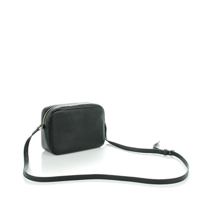 Gucci Pebbled Calfskin Small Soho Disco Bag Black 3 of 7