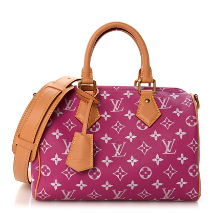 Louis Vuitton Calfskin Monogram Speedy P9 Bandouliere 25 Agate 1 of 10