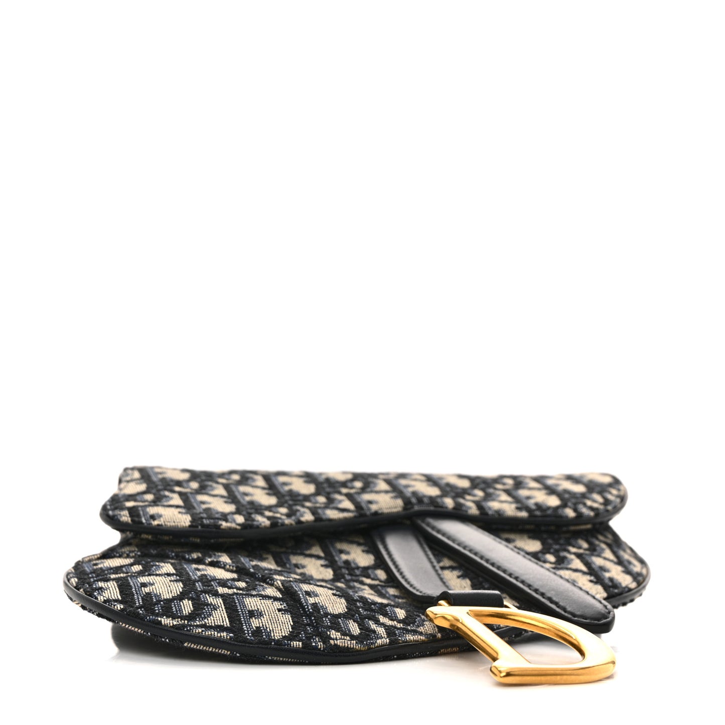 Oblique Saddle Belt Pouch Blue