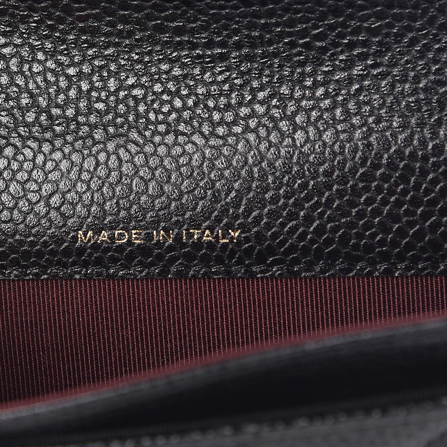 Caviar Quilted Flap Card Holder Black