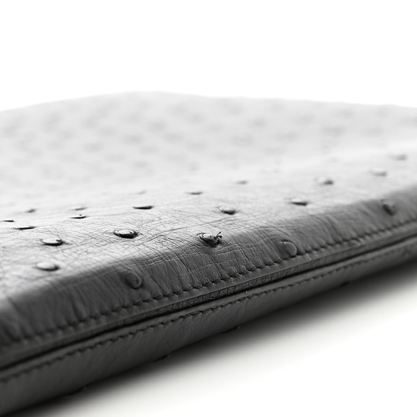 Ostrich Document Case Black