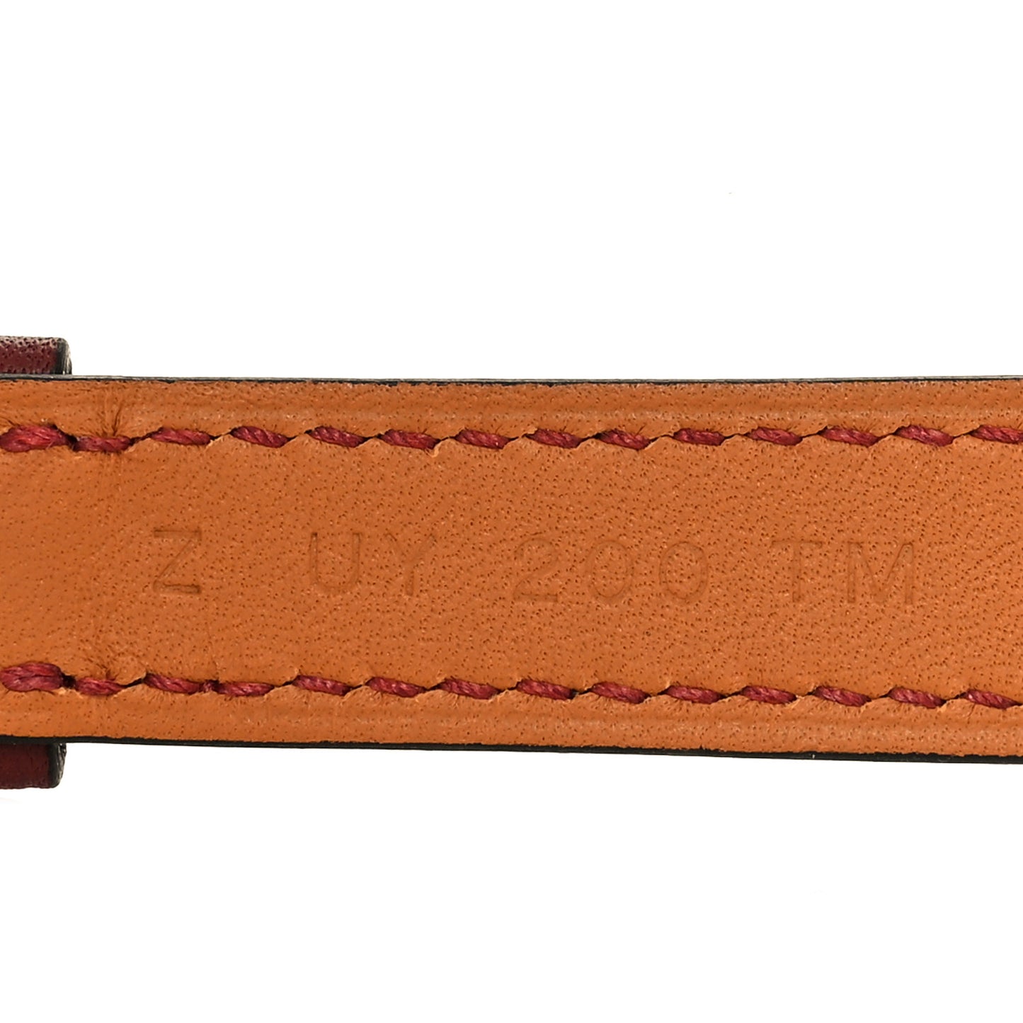 Swift 41mm Apple Watch Attelage Double Tour Band Rouge H
