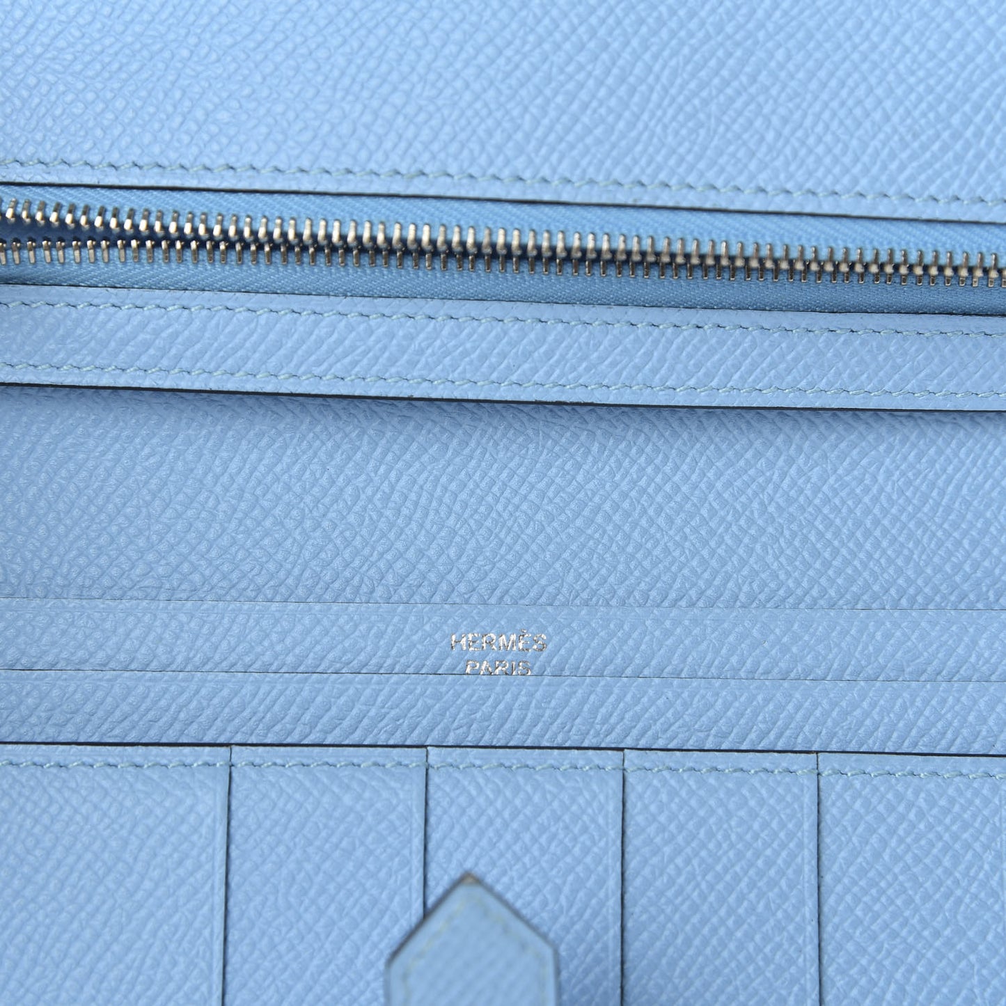 Epsom Bearn Gusset Wallet Bleu Zephyr