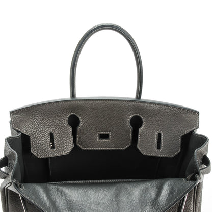 Hermes Taurillon Clemence Birkin 30 Graphite 23 of 25