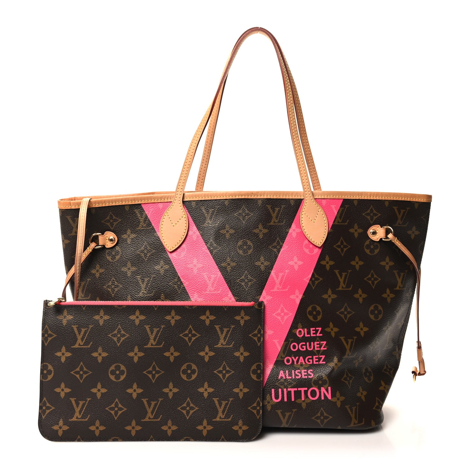 Louis Vuitton Monogram V Neverfull MM Grenade 3 of 10