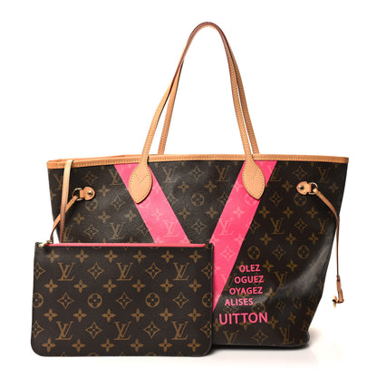 Louis Vuitton Monogram V Neverfull MM Grenade 3 of 10