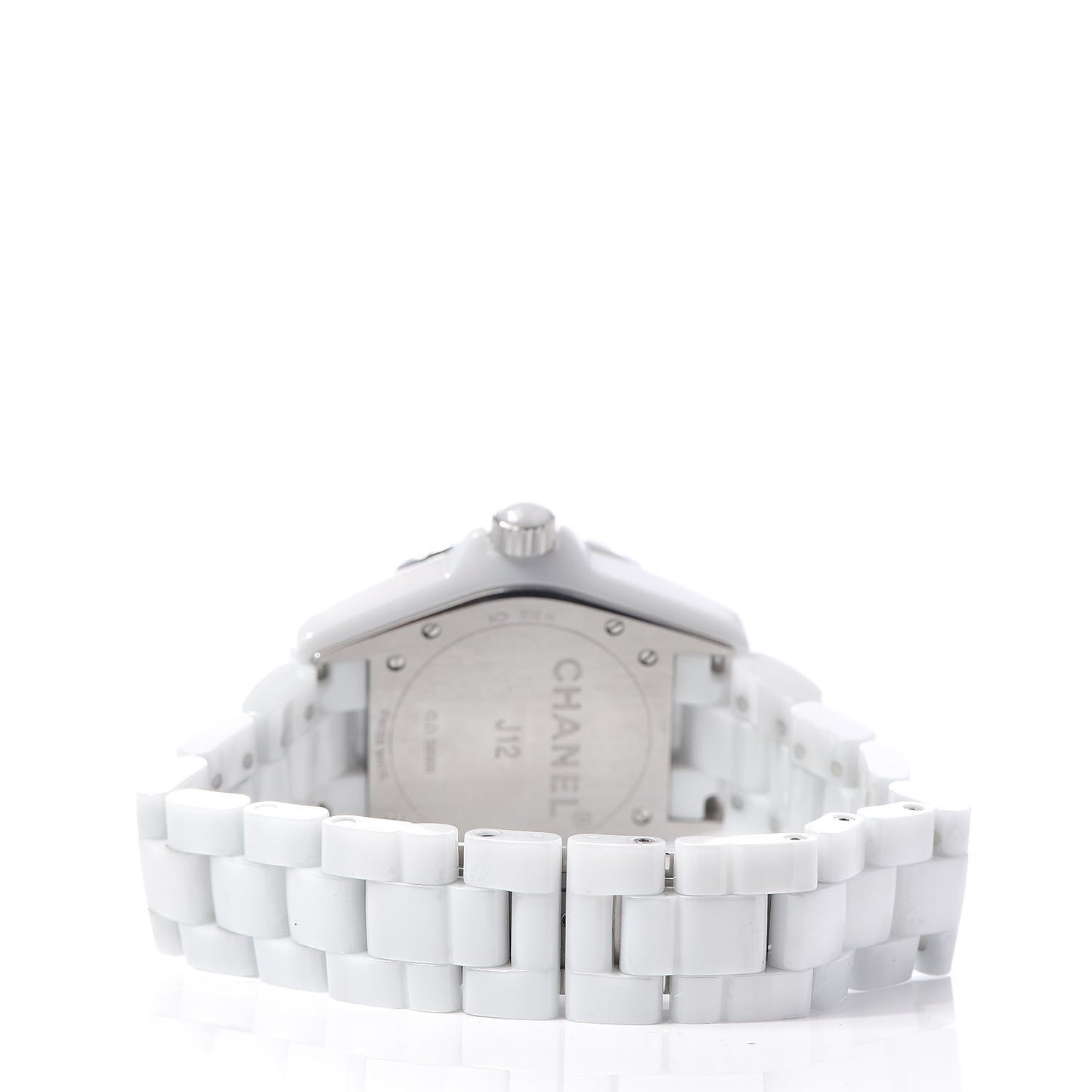Stainless Steel Ceramic 38mm J12 Automatic Watch White