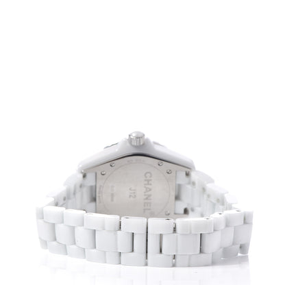Chanel Stainless Steel Ceramic 38mm J12 Automatic Watch White 4 of 6