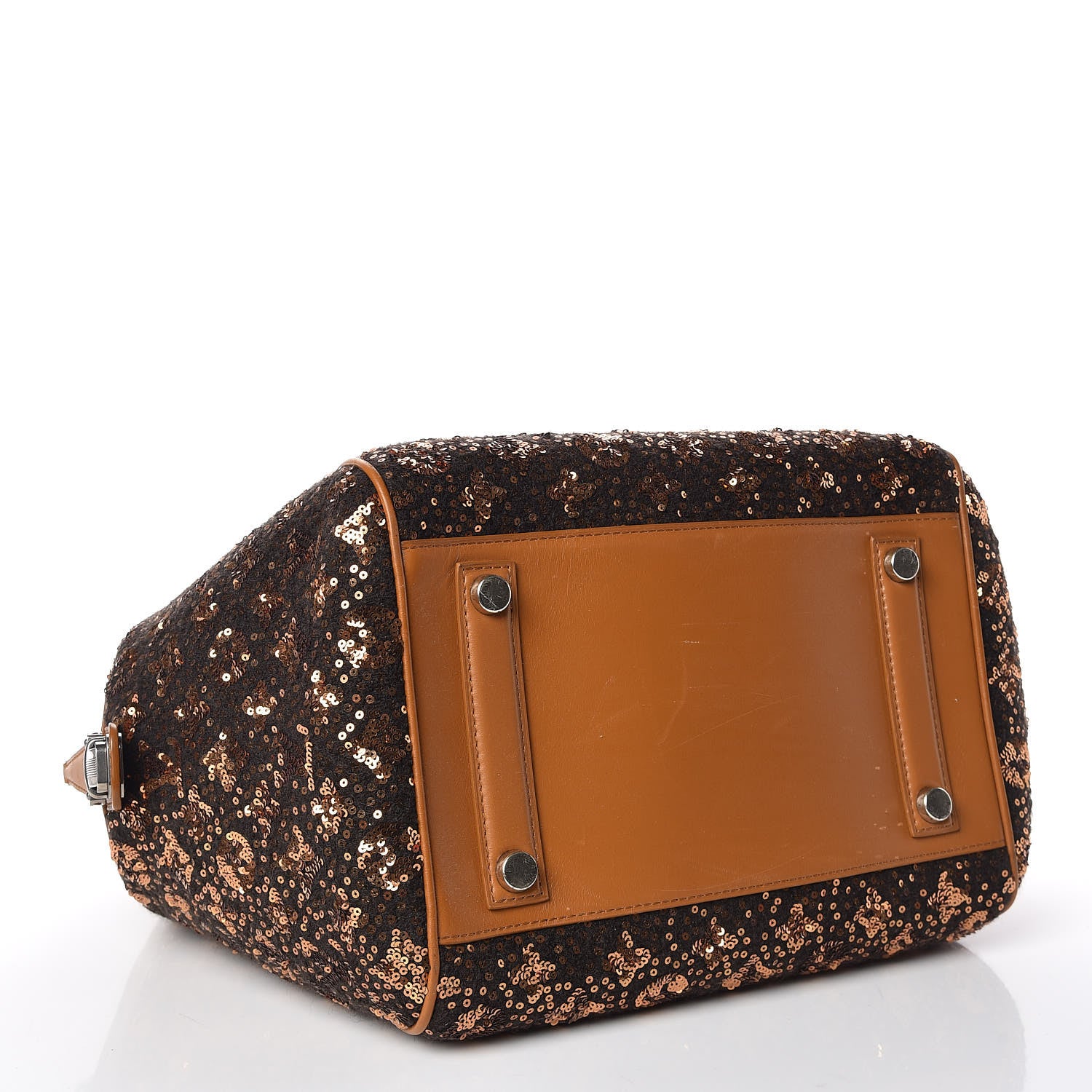 Louis Vuitton Sequin Monogram Sunshine Express North South Gold 4 of 12