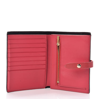 Celine Grained Calfskin Medium Multifunction Strap Wallet Black 4 of 12