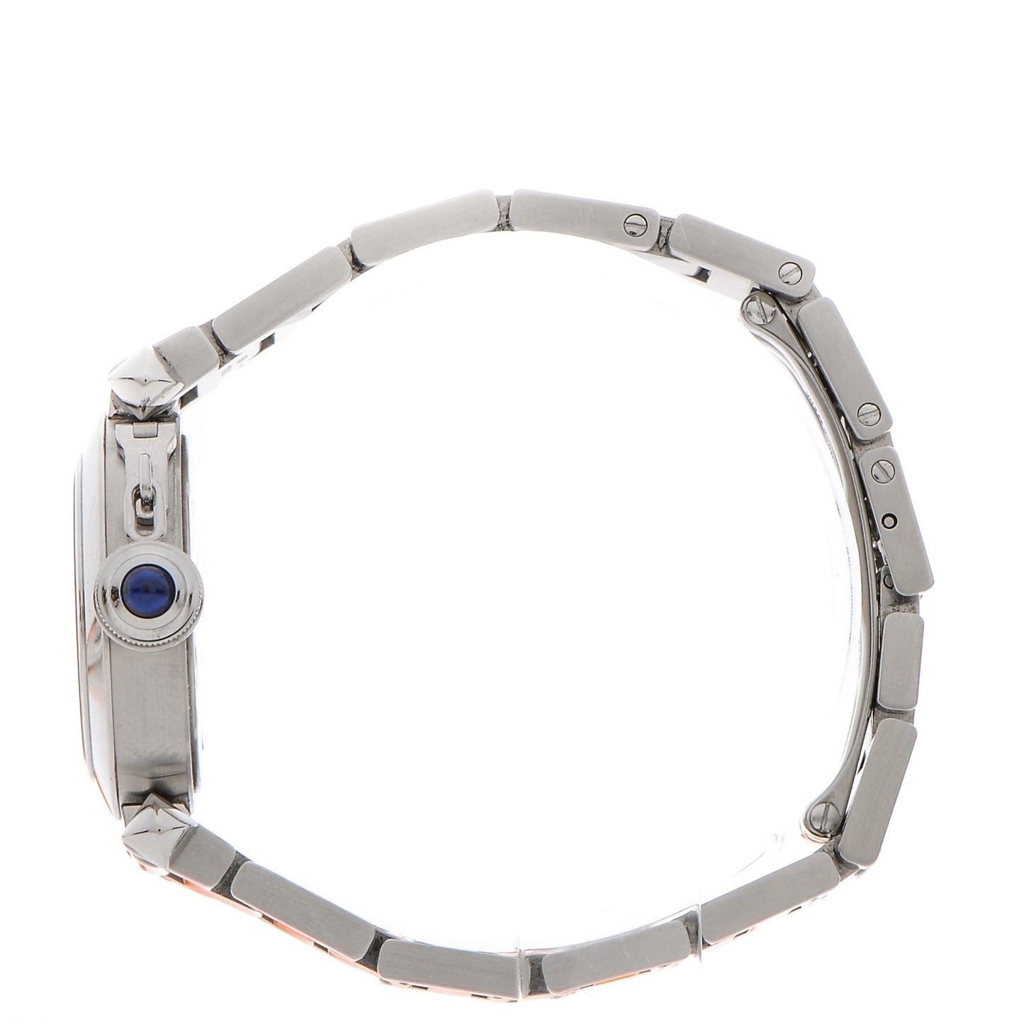 Stainless Steel 27mm Miss Pasha Quartz Watch Blue