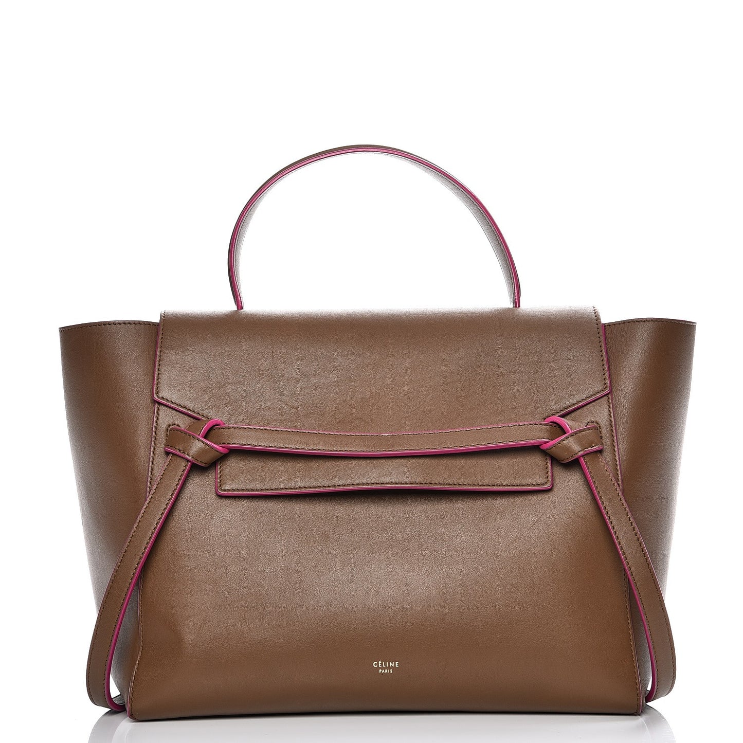 Smooth Calfskin Mini Belt Bag Camel Pink