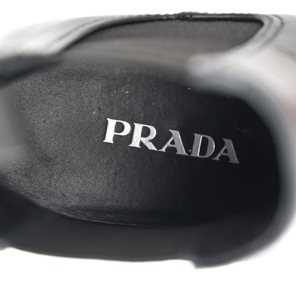 Prada Vitello Montana Lug Sole Chelsea 55mm Boots 37 Black 7 of 8