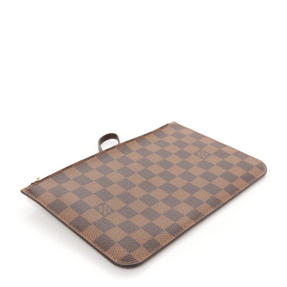 Louis Vuitton Damier Ebene Neverfull MM GM Pochette 4 of 8