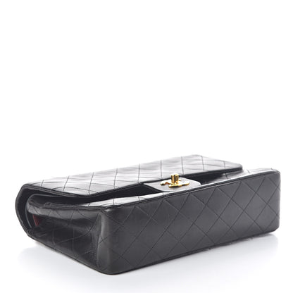 Chanel Lambskin Quilted Medium Double Flap Black 4 of 11