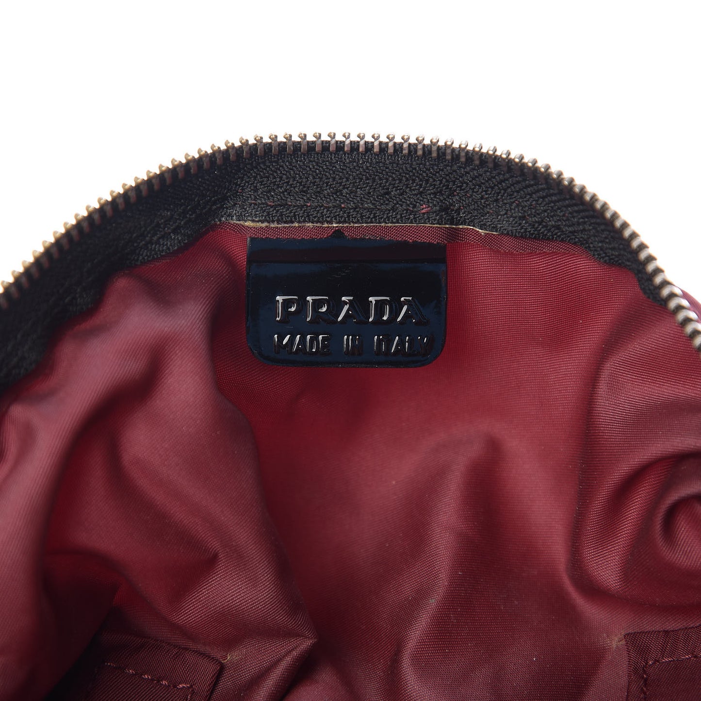 Tessuto Nylon Duffel Granato